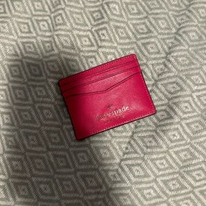 Kate Spade Madison Saffiano Leather Small Slim Card Holder New without tags